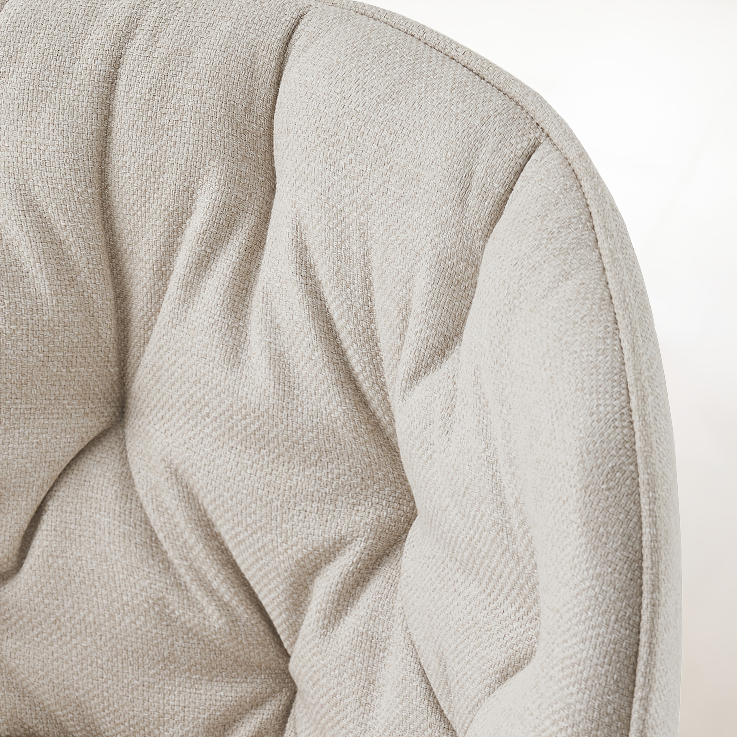 Modern Fabric Dining Chairs Set of 2/4 with Padded Seat & High Back - Image 10