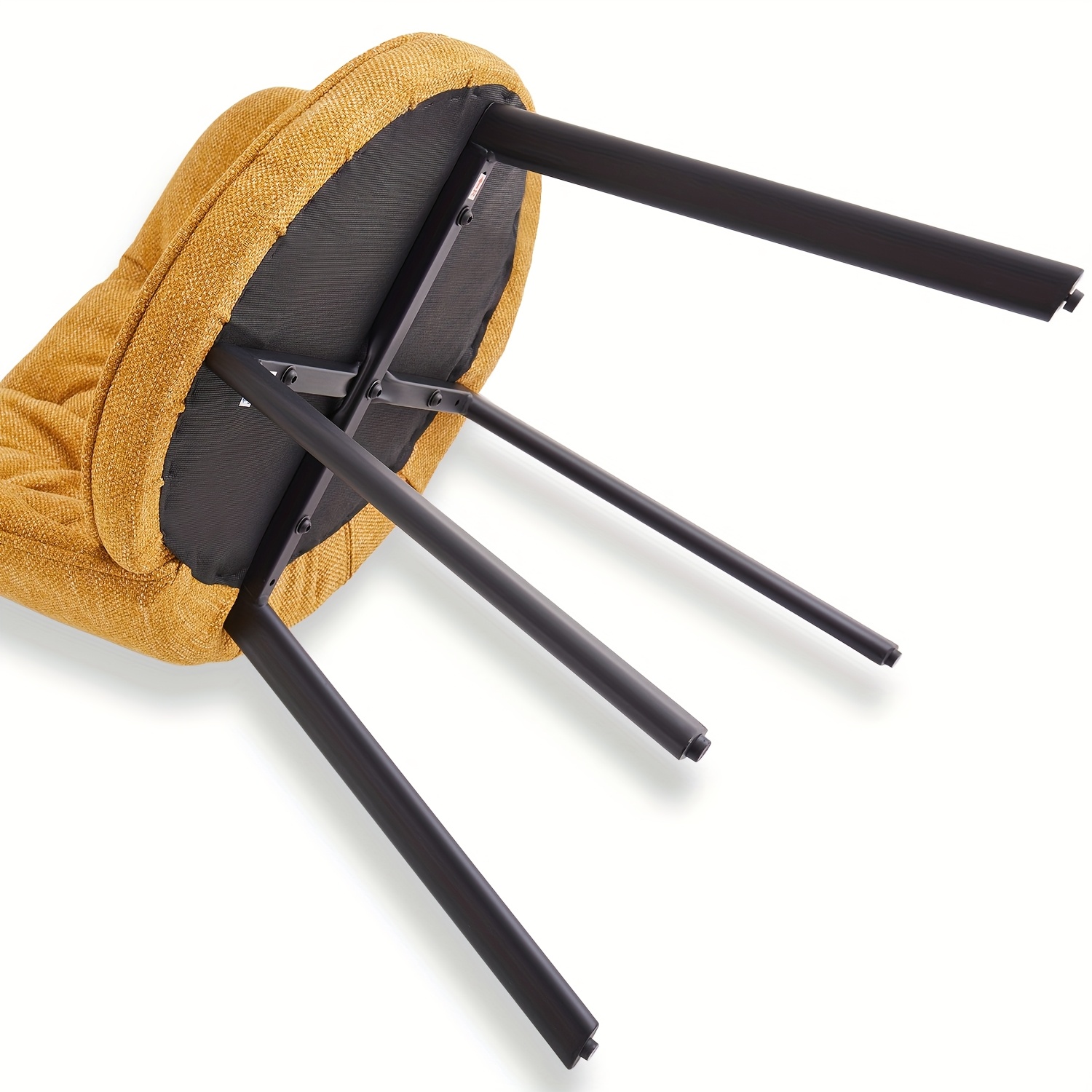 Modern Fabric Dining Chairs Set of 2/4 with Padded Seat & High Back - Image 18